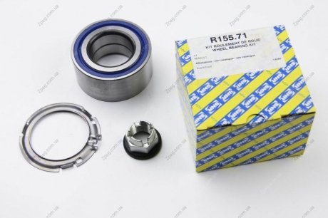 R155.71 NTN SNR Подшипник ступицы перед. Trafic/Vivaro 01-03 (-ABS/86mm)