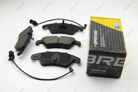BP3347 BREMSI Гальмівні колодки пер. Audi A4/A5/A6/A7/Q7 08- (Lucas)