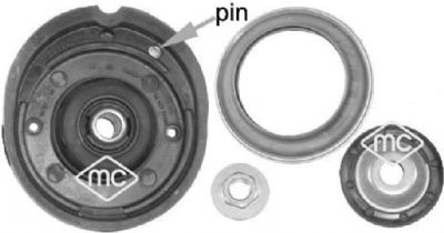 05876 Metalcaucho Ремкомплект опоры амортизатора перед (05876) Metalcaucho