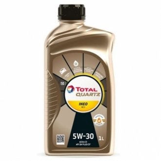 166254 TOTAL Масло моторное Total Quartz INEO MC3 5W30 (1л.) Dexos2