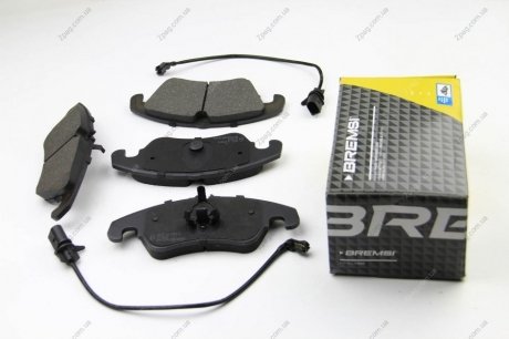 BP3515 BREMSI Тормозные колодки перед. Audi A4/A5/A6/A7/Q7 08- (TRW)