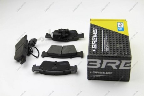 BP3372 BREMSI Тормозные колодки зад. T5 03- (ATE)(диски 333x32.5mm)