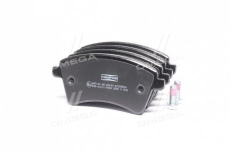 Колодка торм. RENAULT KANGOO передн. (пр-во CHAMPION) 573284