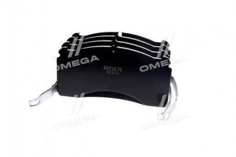 RD29124PRO RIDER Колодка торм. диск. (компл. на ось) ROR DX195 (RIDER)