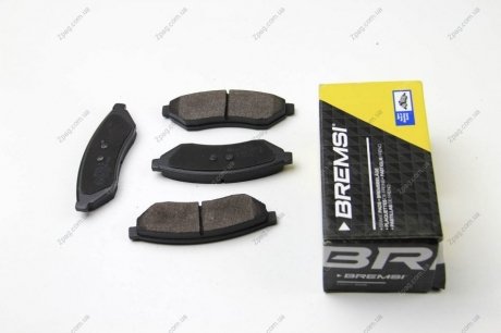BP3162 BREMSI Тормозные колодки зад. Chevrolet Epica 06- (akebono)