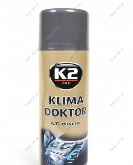 W100 K2 Очисник системи кондиціонування /K2 PRO KLIMA DOKTOR A/C CLEANER 500ML