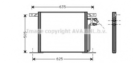 MS5220 AVA Cooling Systems Радіатор кодиціонера