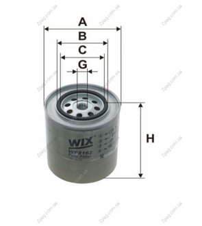 WF8162 WIXFILTRON Фільтр палив. BMW PP854/1/WF8162 (вир-во WIX-FILTERS)