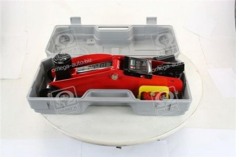 Домкрат підкатний, 2т пластик, H=130/330 7,5кг <ДК> FJ-02PVC