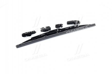 Щітка склоочисника каркас 330мм (4 адаптера) <ДК> HW601