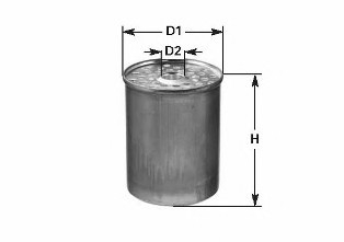 DN222 CLEAN Filters Фильтр топливный Master/Trafic 2.1/2.4/2.5D/TD -01