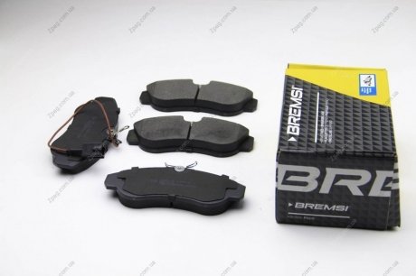 BP2889 BREMSI Гальмівні колодки пер. Ducato/Boxer 94-02 (1.8t)