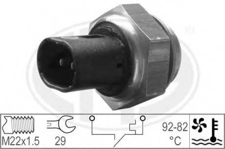 330181 Era  Термовыключатель, вентилятор радиатора (пр-во ERA)