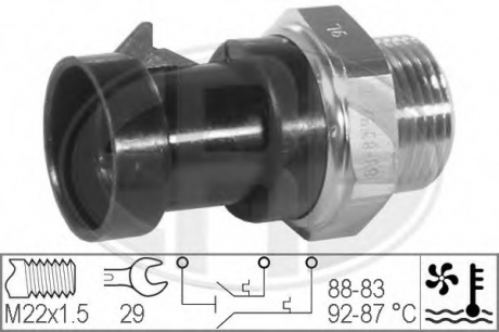 330279 Era  Термовыключатель, вентилятор радиатора (пр-во ERA)