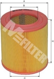 A269 MFILTER Фільтр повітряний MAZDA 626 2.0D (вир-во M-Filter)