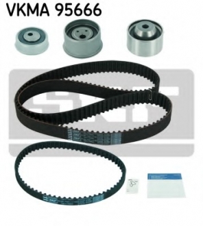 VKMA 95666 SKF Роликовий модуль натягувача ременя (ролик, ремінь)