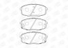 572591 CHAMPION Колодки гальмівні дискові задні Toyota Yaris 1.0 VVT-i, 1.3 VVT-i, D-4D (06-) (572591CH) CHAMPION (фото 4)