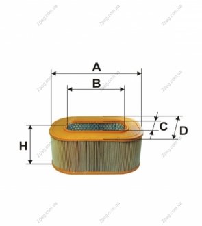 WA6013 WIXFILTRON Фільтр повітряний