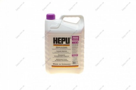 P999-G12plus-005 HEPU Антифриз Coolant Additives G12 Plus фиолетовый 5л
