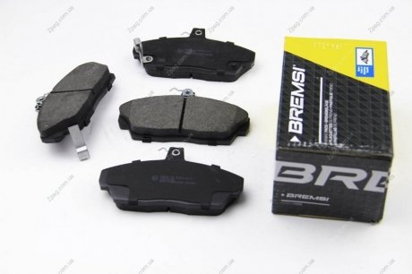 BP2502 BREMSI Гальмівні колодки пер. Honda Civic 91-05 (TRW)