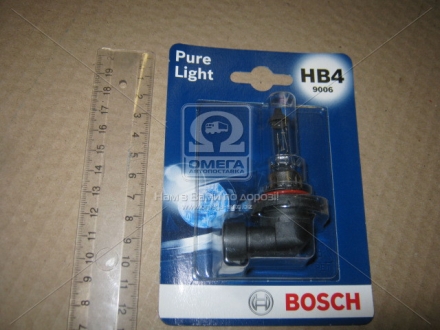 1 987 301 063 Bosch Лампа накаливания HB4 12V 51W P22d (пр-во Bosch)