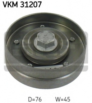 VKM 31207 SKF Натяжной ролик, поликлиновой ремень (Пр-во SKF)