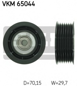 VKM 65044 SKF Ролик модуля натягувача ременя