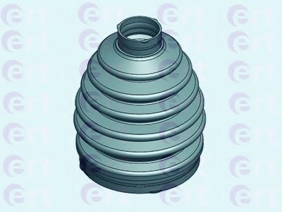 500515T ERT Пильник шрус з полімерного матеріалу у наборі зі змазкою та металевими кріпильними елементами