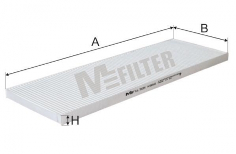 K942 MFILTER Фильтр салона CITROEN JUMPER (пр-во M-filter)