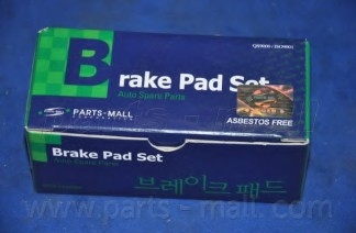 PKG-001 PARTS MALL  Колодки тормозные дисковые (пр-во PARTS-MALL)