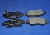PKJ-E05 PARTS MALL  Колодки гальмівні дискові HONDA CIVIC передн. (вир-во PARTS-MALL) (фото 1)