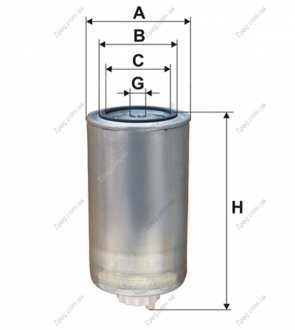 95107E WIXFILTRON Фильтр топл. 95107E/879/5 (пр-во WIX-Filtron)