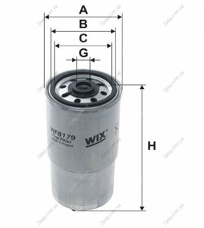 WF8179 WIXFILTRON Фільтр паливний