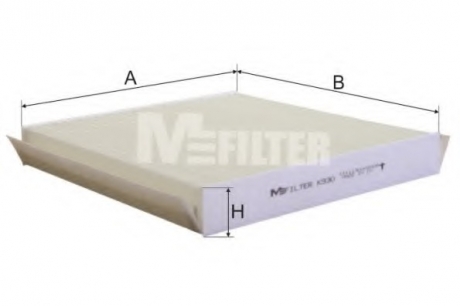 K930 MFILTER Фильтр салона CITROEN XSARA (пр-во M-filter)