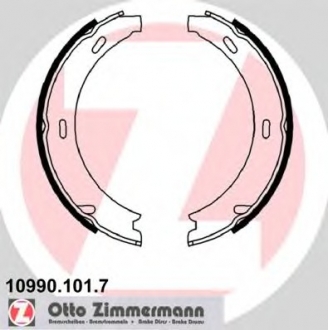 109901017 Otto Zimmermann GmbH Колодки гальмівні барабанні (комплект 4 шт)