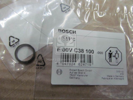 F 00V C38 100 Bosch Кільце гумове