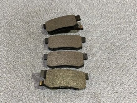 PKJ-015 PARTS MALL  Колодка гальм. HONDA CIVIC 01-05, CRV 2.0 16V 02-05, SHUTTLE 2.2 94- задн. (вир-во PARTS-MALL)