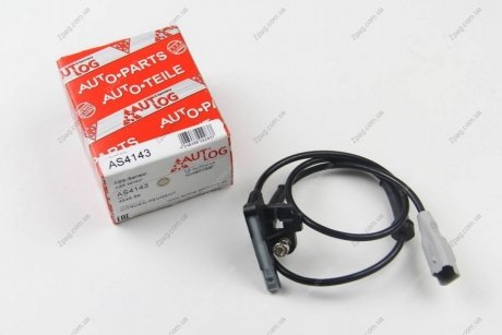 AS4143 Autlog  Датчик ABS Peugeot 307/CC 00- задний Л/Пр