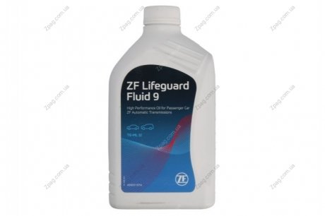 AA01.500.001 ZF parts Масло трансмисионное ZF LIFEGUARDFLUID 9 - 1л