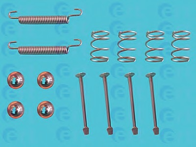 310014 ERT Монтажний к-кт гальмівних колодок