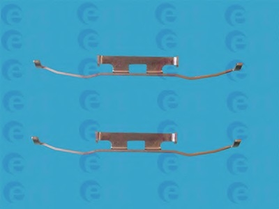 420014 ERT Монтажний к-кт гальмівних колодок