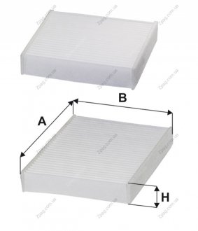 WP9256 WIXFILTRON Фільтр салону (2шт.) (вир-во WIX-FILTERS)