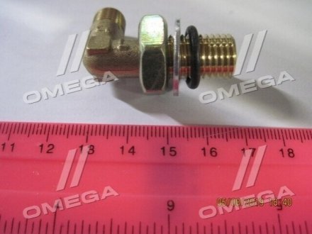 З\'єднувач кутовий з гайкою 10х12 <ДК> DK-1450