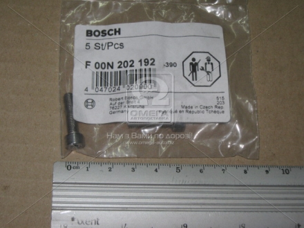 F 00N 202 192 Bosch Винт с циліндр. головкой (пр-во Bosch)