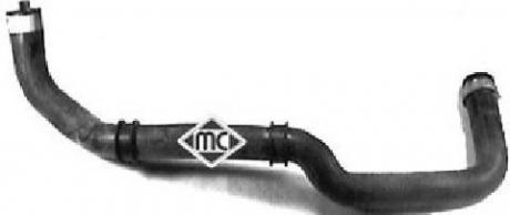 08477 Metalcaucho Патрубок радиатора (08477) Metalcaucho