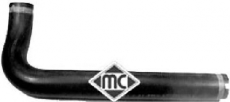 08505 Metalcaucho Патрубок радиатора (08505) Metalcaucho