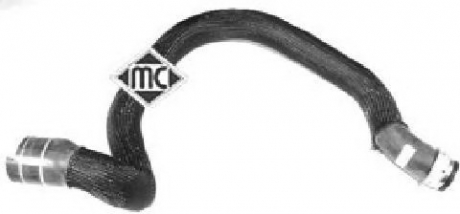 08609 Metalcaucho Патрубок радиатора (08609) Metalcaucho