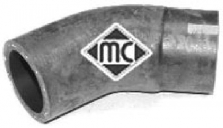 08792 Metalcaucho Патрубок радиатора (08792) Metalcaucho