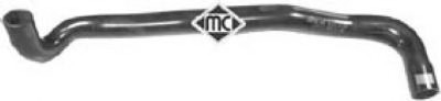 09161 Metalcaucho Патрубок радиатора (09161) Metalcaucho