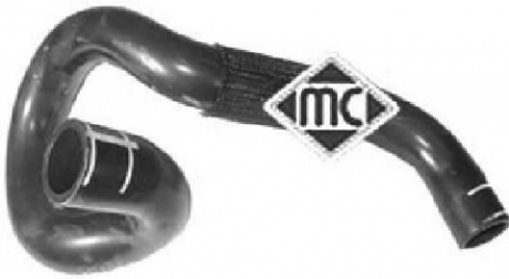 08935 Metalcaucho Патрубок радиатора (08935) Metalcaucho